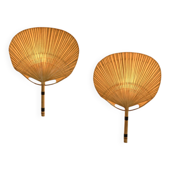 Uchiwa II Wall Lights, Ingo Maurer, Design M, 1973