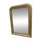 Miroir 19ème bois et stuc doré