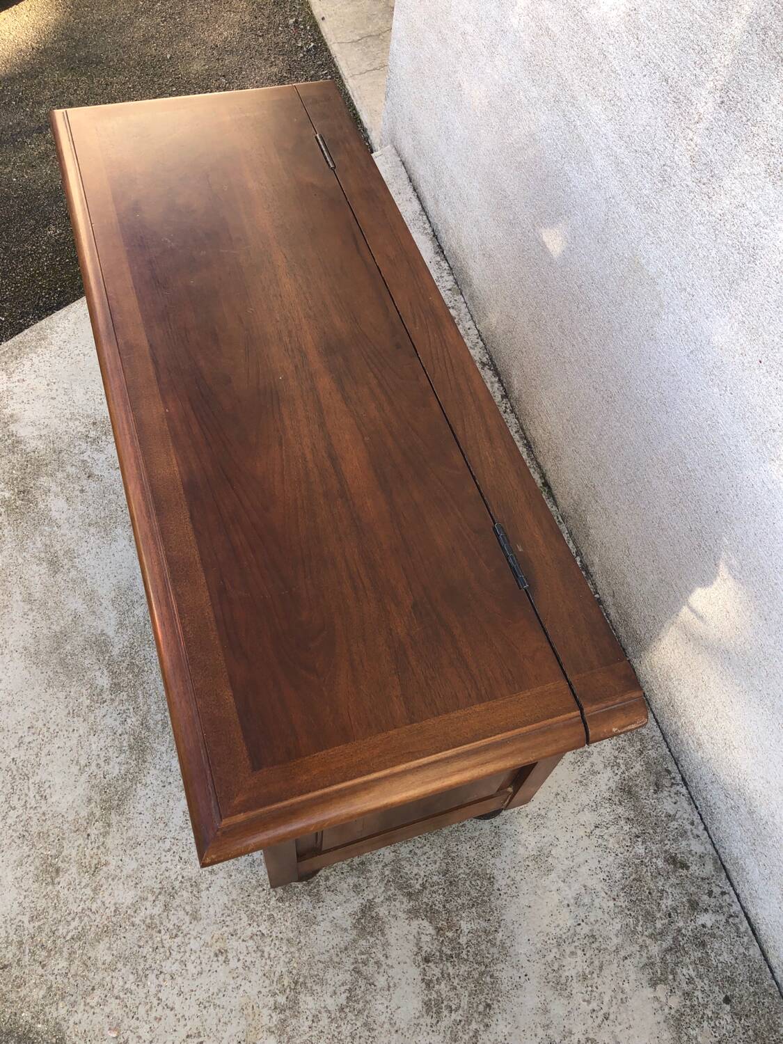 Chest, trunk in old oak