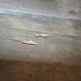 Armoire d'époque Louis XV 18éme en chêne et noyer massif Aérogommer