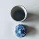English candy pot