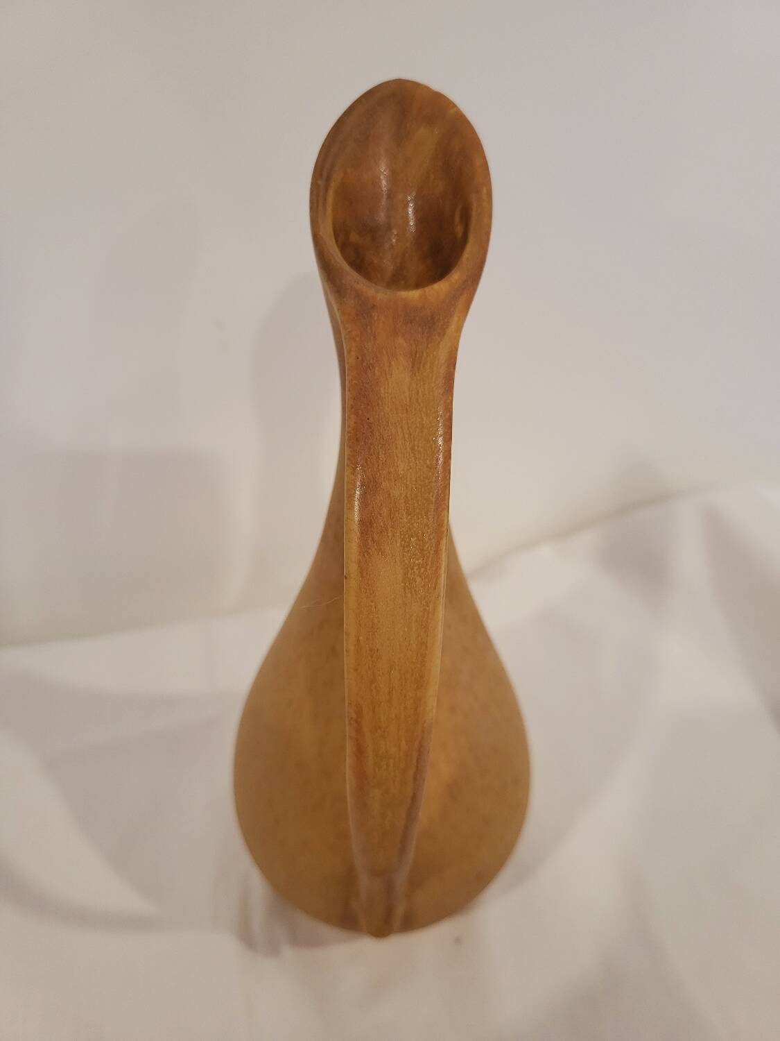 Old stoneware ewer vase