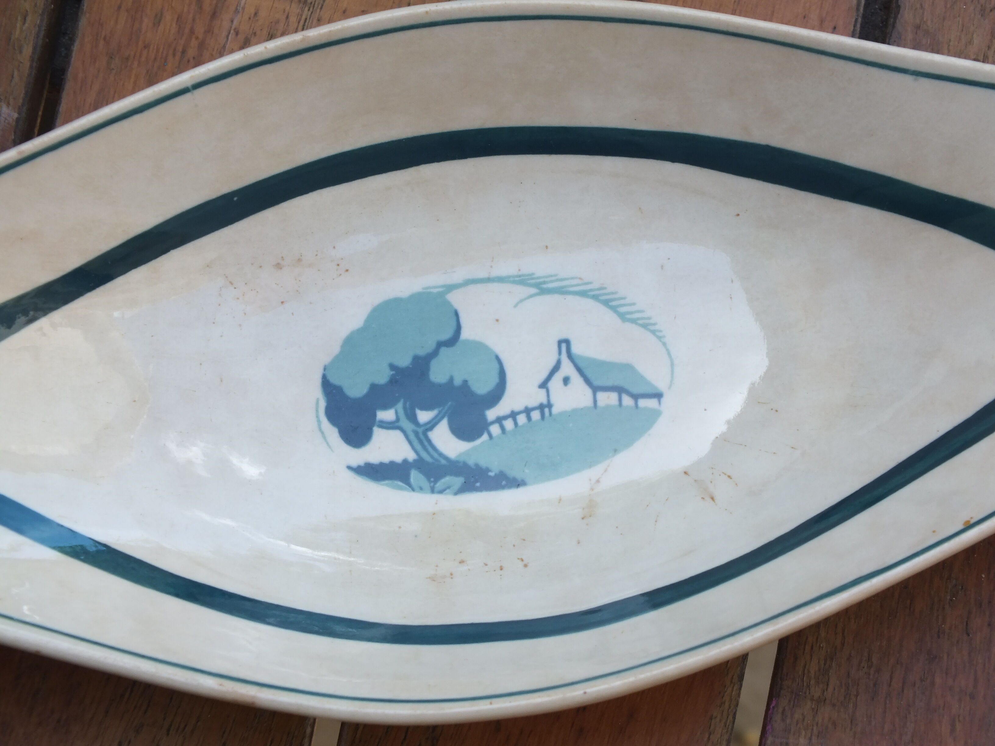 Pair of raviers Sarreguemines service Arlette