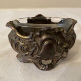 Silver metal salt shaker