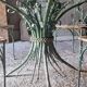 Table ronde en verre & 4 chaises