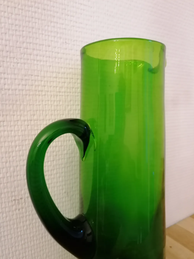 Glass pitcher