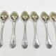 Moka spoons cross ribbons Christofle