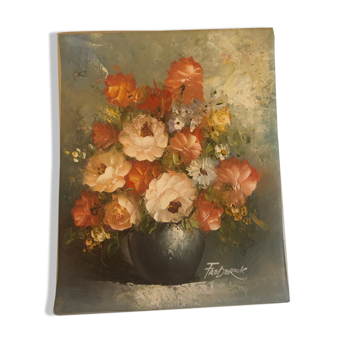 Tableau bouquet de fleur Frederick