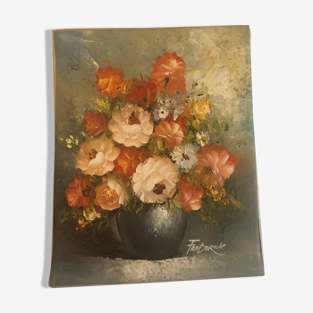 Tableau bouquet de fleur Frederick