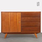 Vintage oak storage by Jiri Jiroutek, model U-458, 1960s