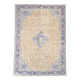 10x13 Blue & Light Orange Classic Antique Vintage Rug, 291x406Cm