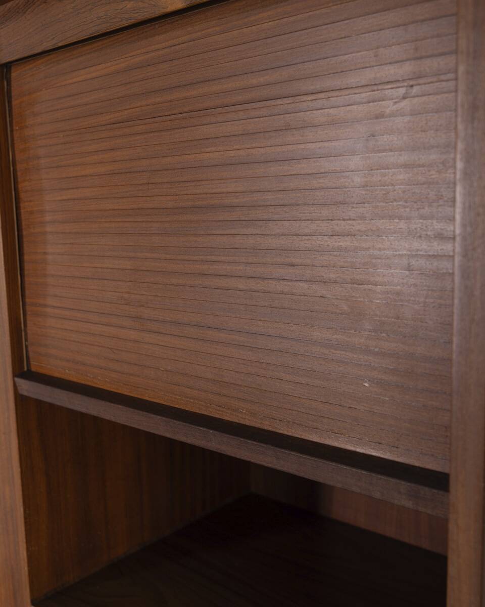 HIGHBOARD VINTAGE 1960S WOODEN SIDEBOARD DESIGN BY BAROVERO