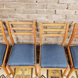 4 Scandinavian chairs, 1960