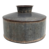 Old zinc pot