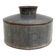 Old zinc pot
