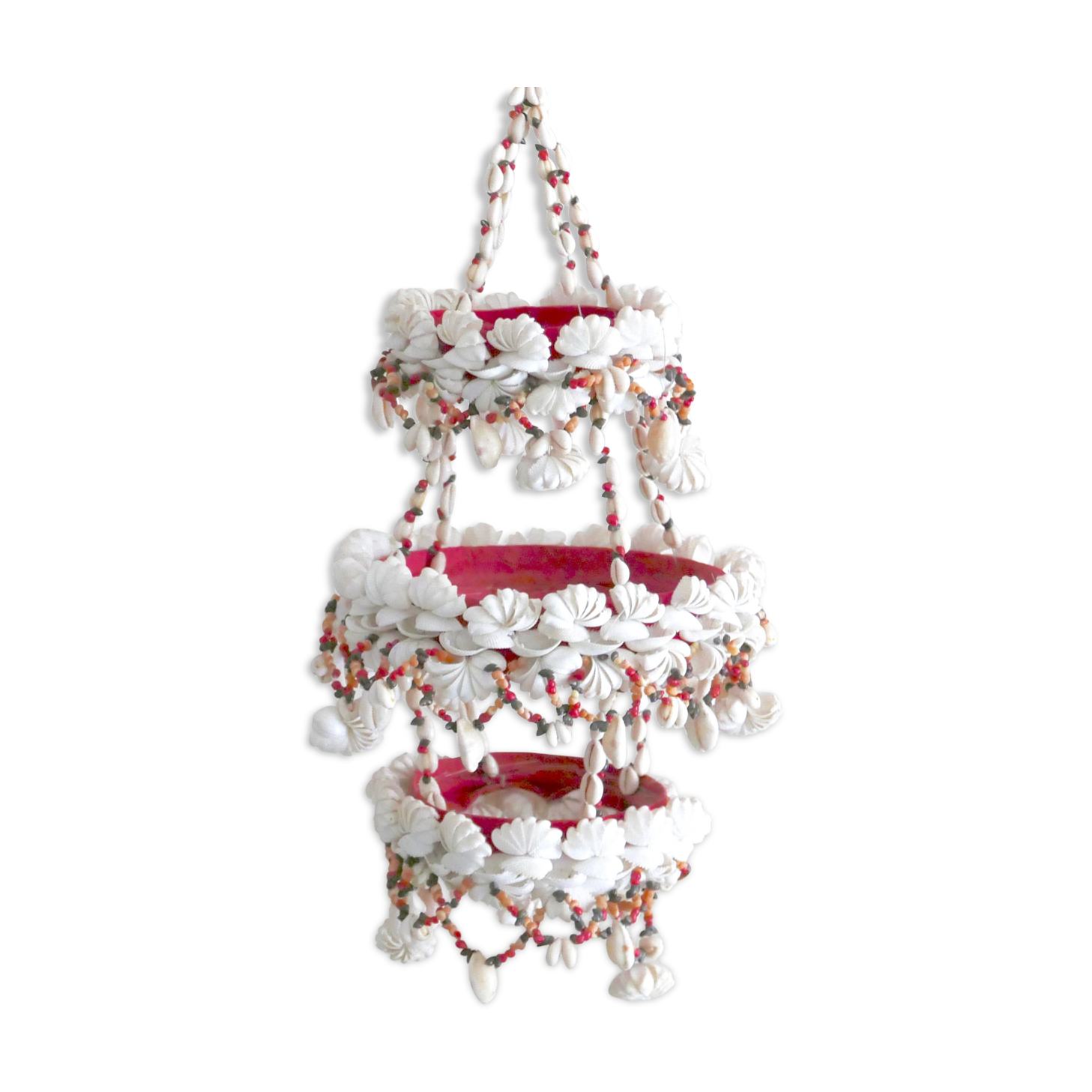 Suspension in seashells, 60s