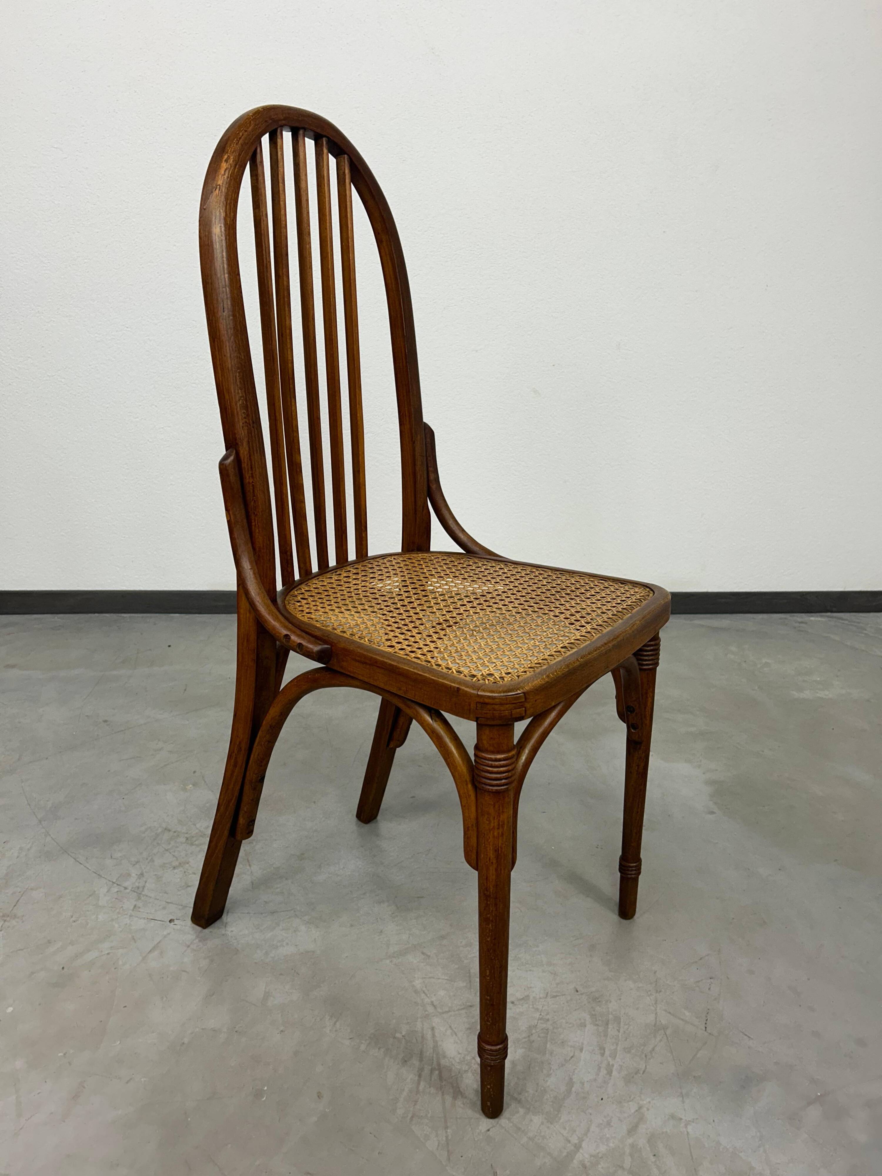 Dining chairs Secession N369A by Josef Hoffmann