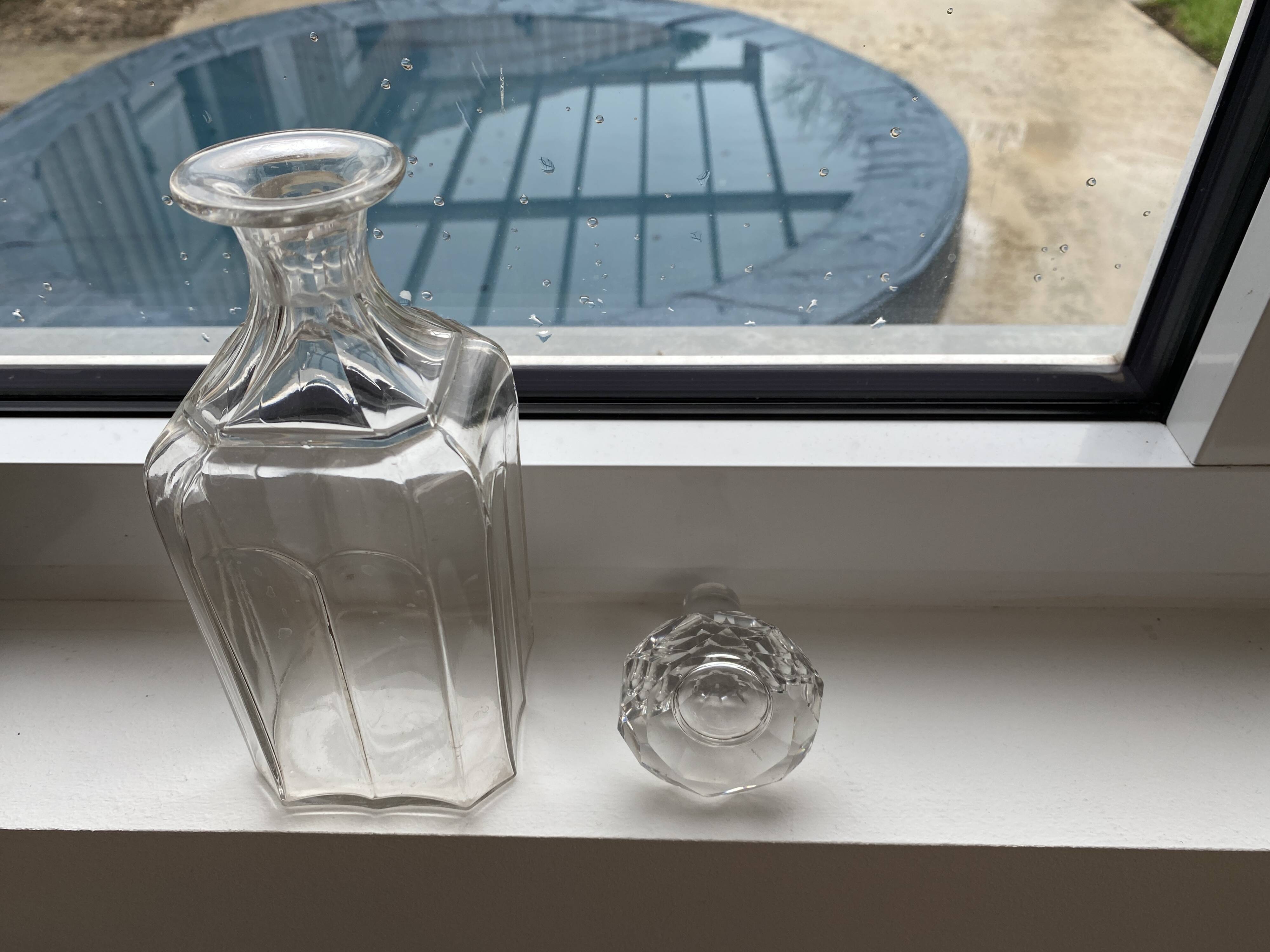 BACCARAT HARCOURT authentic 19th century crystal decanter