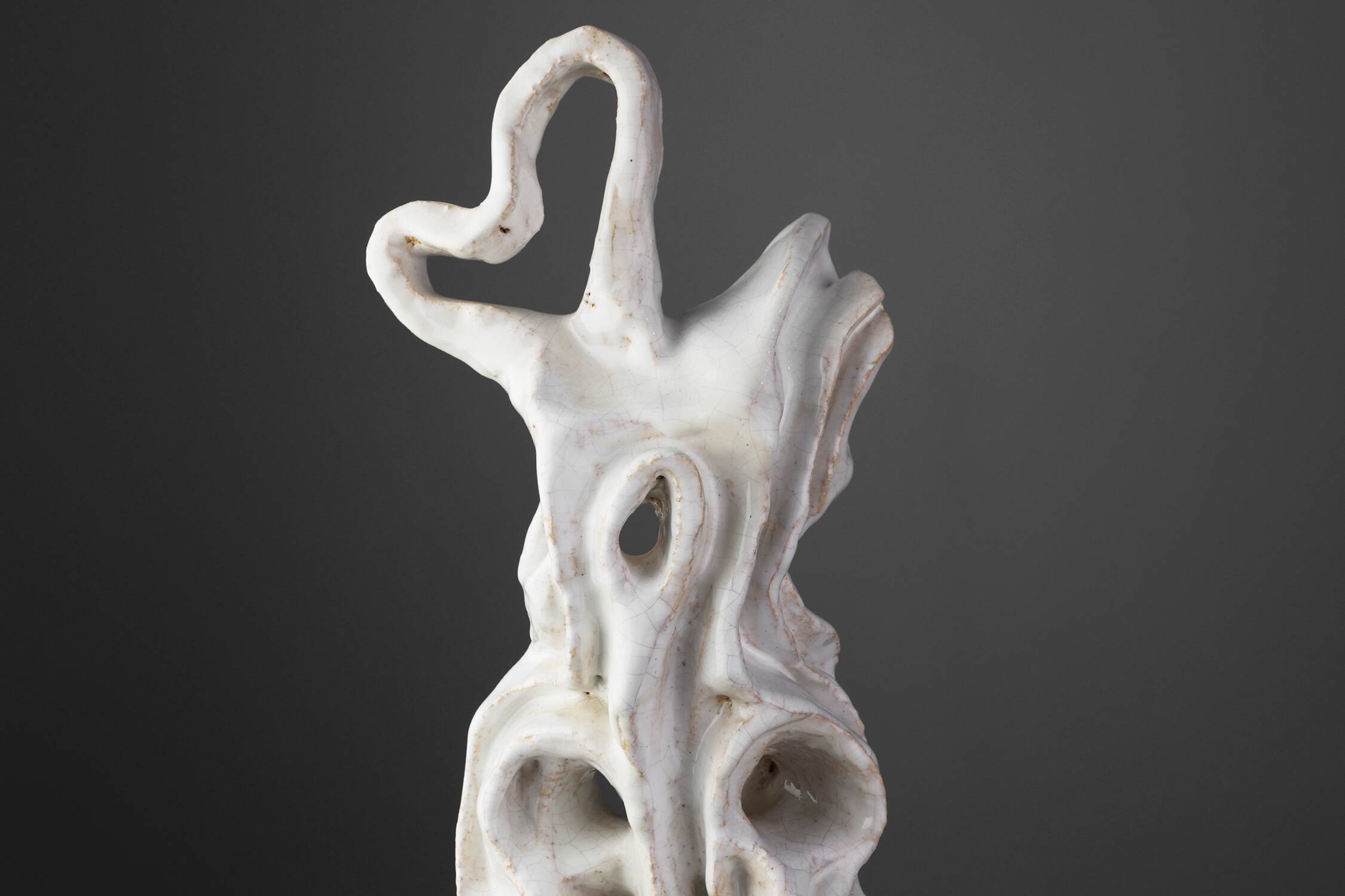 Abstract Ceramic Sculpture “Symphonie” by Freddy Callant, Belgium 1960s