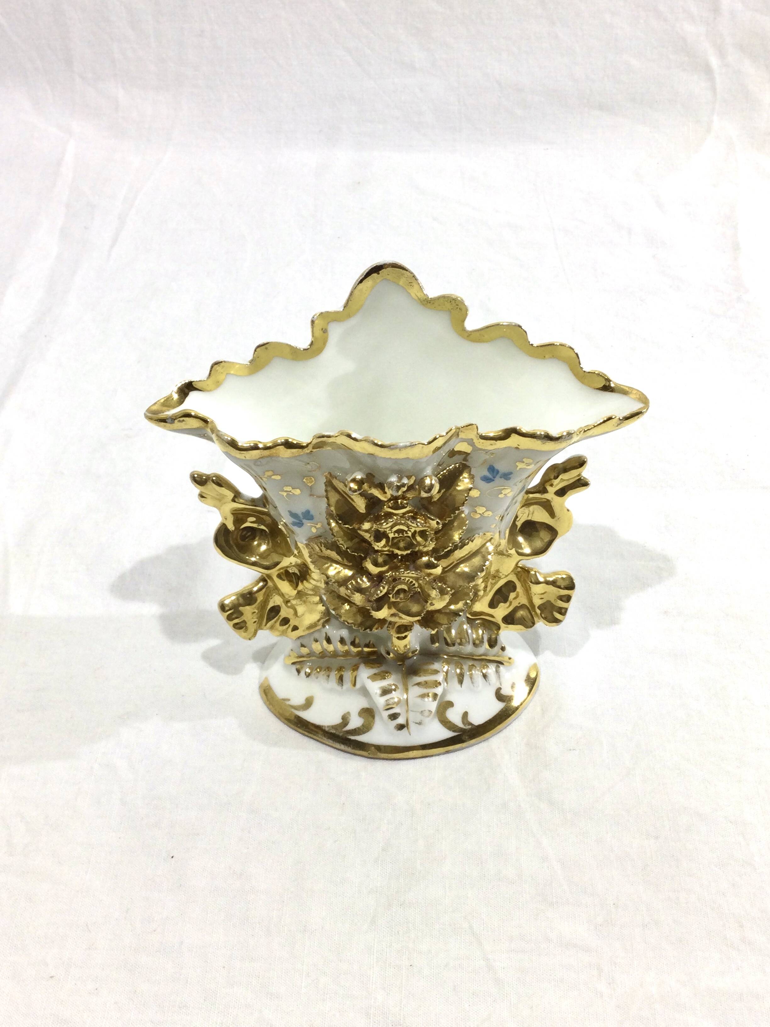 Porcelain Bridal Vase Old Paris 19th century