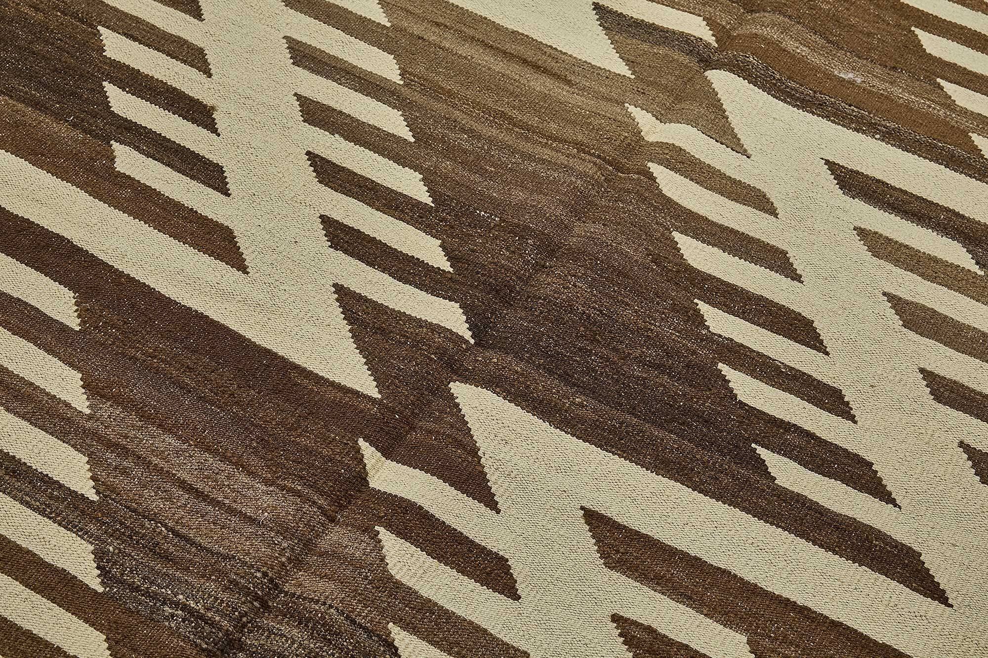 Contemporary Tribal Decorative Kilim 152 cm x 204 cm