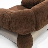 Paire de fauteuils par Adriano Piazzesi, Italie, années 1970