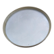 Large round vintage wall mirror diameter: 75 cm