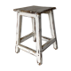 Tabouret d'atelier patiné ancien