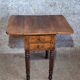 Table d'appoint travailleuse en noyer XIXe – Style Louis XVI