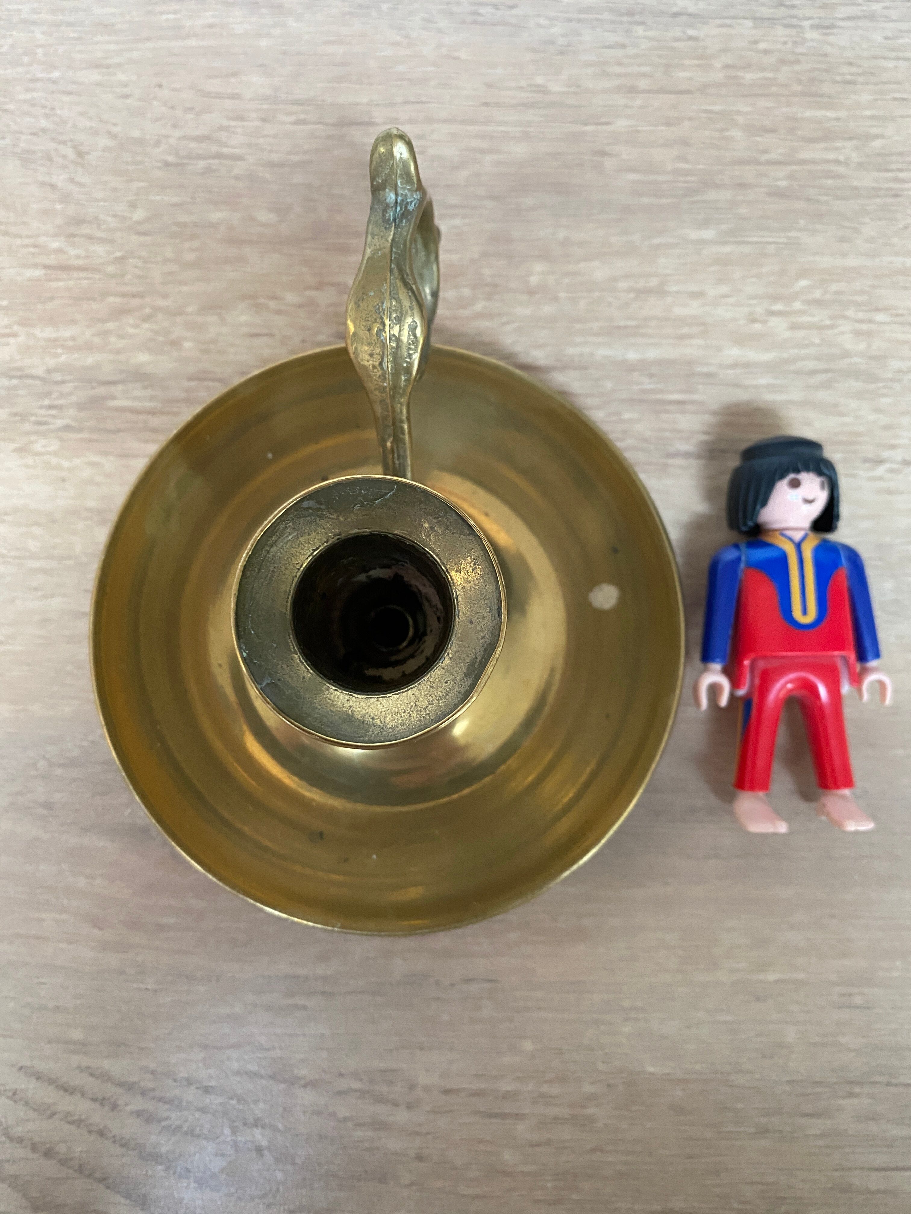 Brass candle holder
