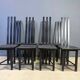 Vintage postmodern dining chairs set of 8, 1980s