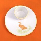 Earthenware egg cup