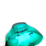 Murano Sommerso bowl - Flavio Poli - Sapphire Blue & Emerald