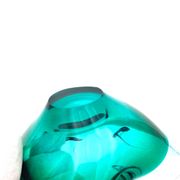 Murano Sommerso bowl - Flavio Poli - Sapphire Blue & Emerald