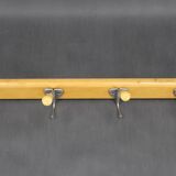 1960s Mid-century Wooden Wall Hanger, Czechoslovakia
