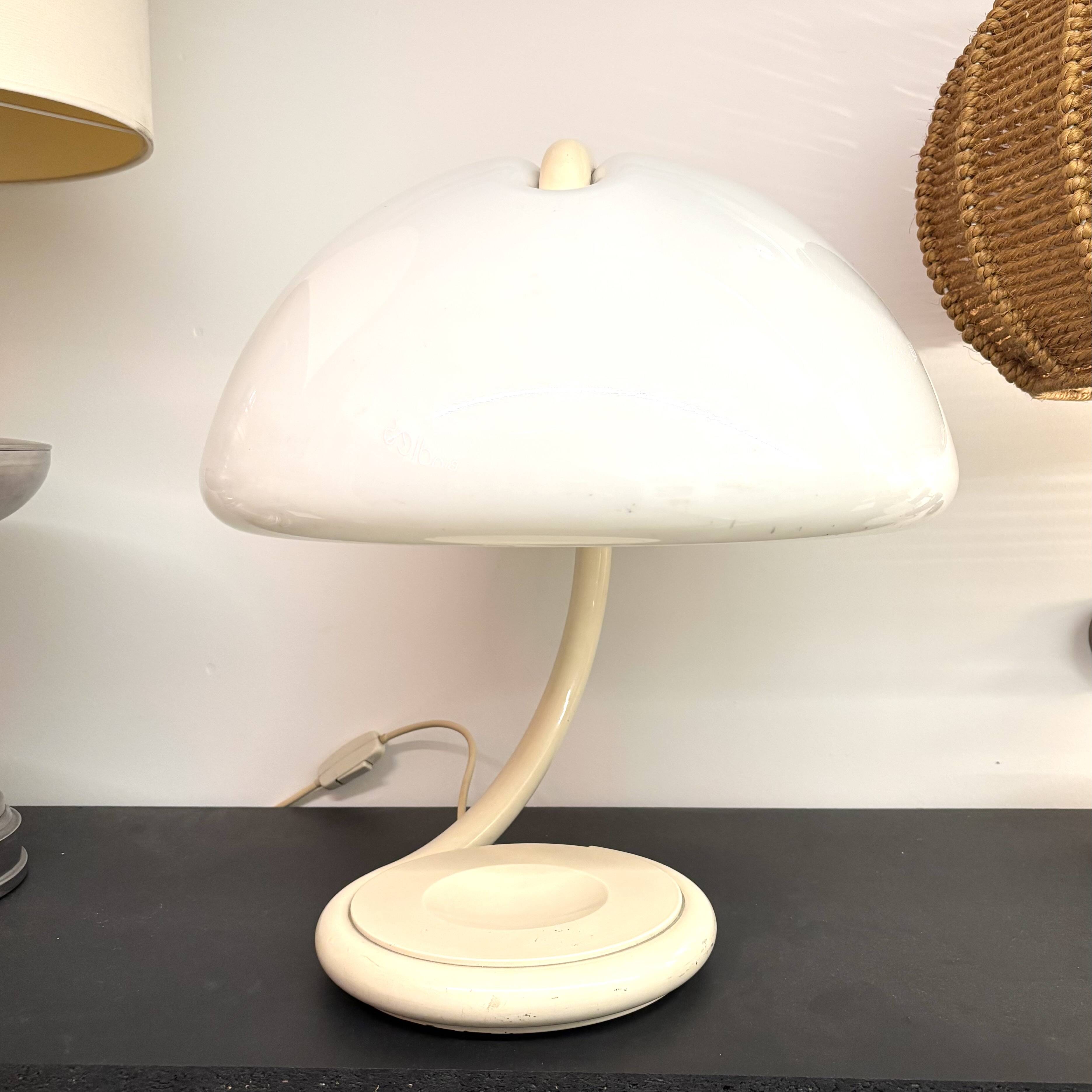 Serpente table lamp Martinelli 1970s