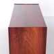 Low sideboard or TV cabinet made of Pallisander wood from the 1960s, Sweden.