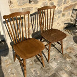 Set of 7 Baumann Tacoma bistro chairs