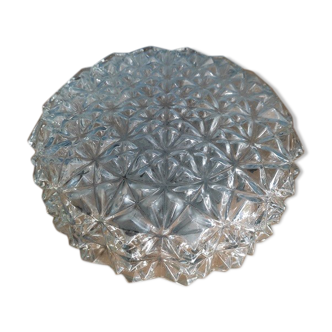 Ceiling lamp Original wall lamp in molded glass antique diamond tip dp 0422005