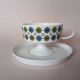 Service 8 cups "Rosette Taïga" Tapio Wirkkala & Ute Schröder for Rosenthal, ca 1970