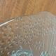 Vintage Scandinavian glass cake stand