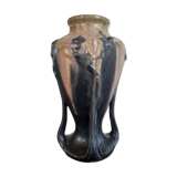 Art Deco sandstone vase by Denbac