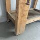 Genuine vintage wooden workbench from the 1960s stamped Grenade.