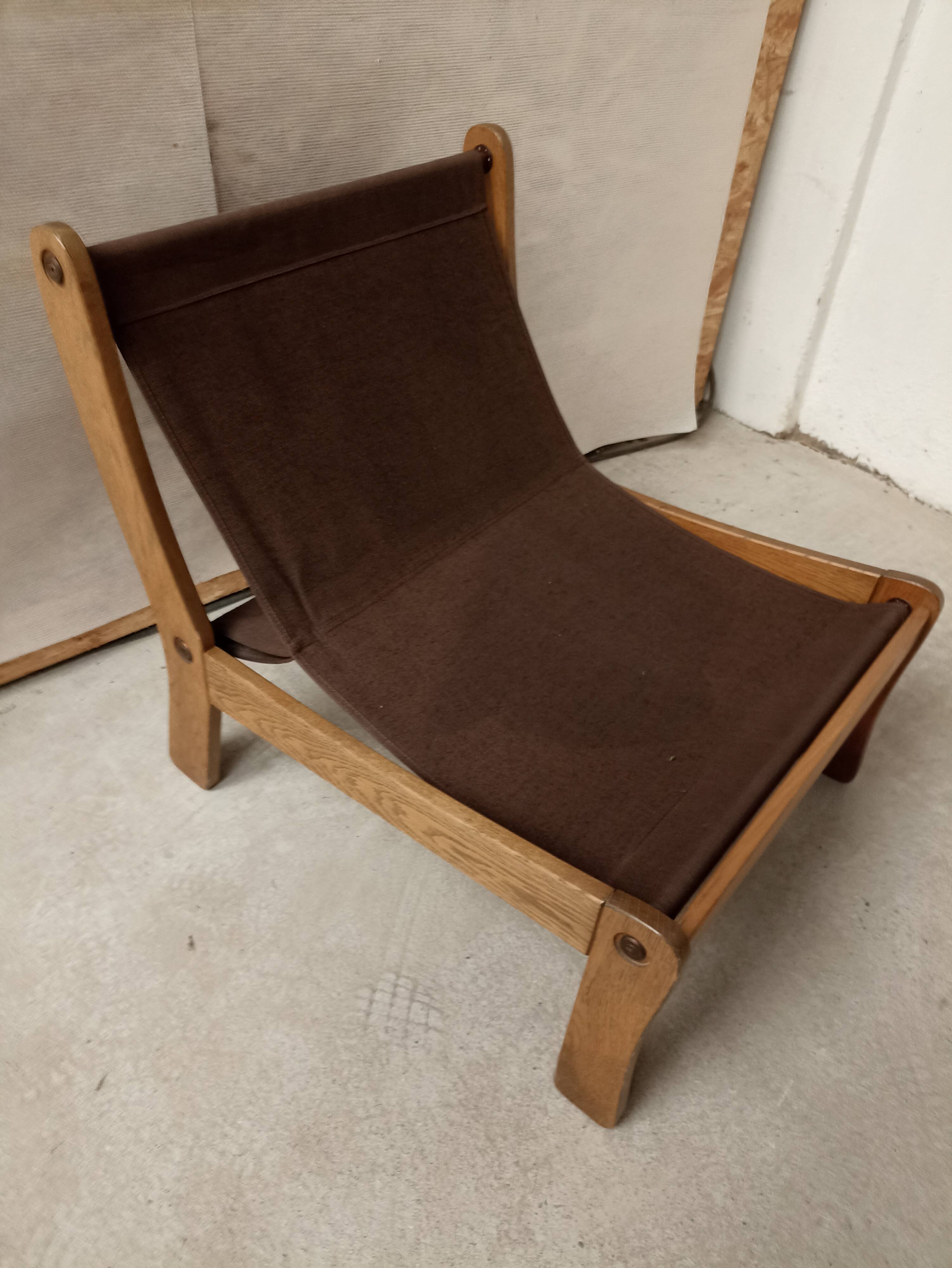 Paire de chauffeuses vintage