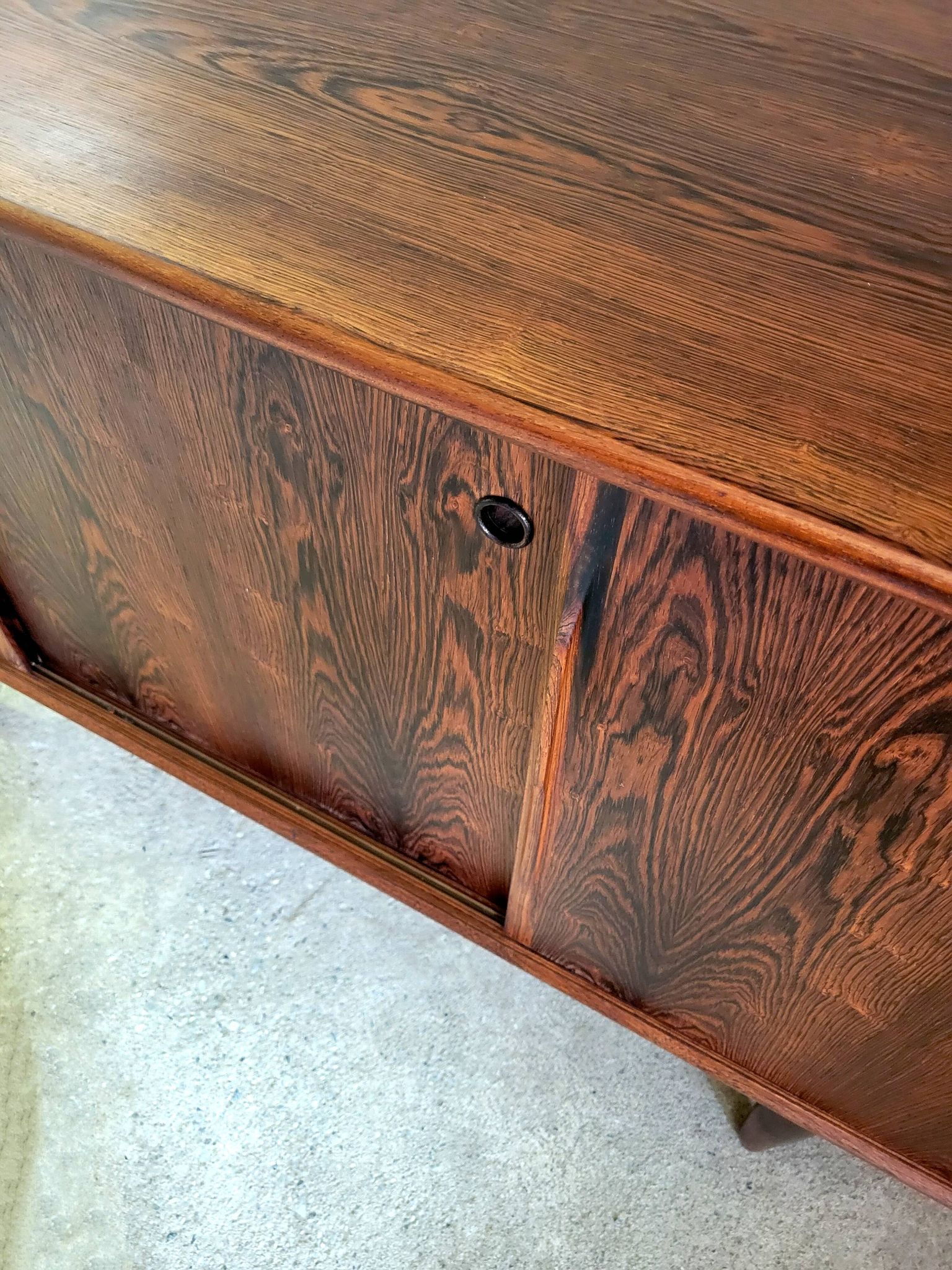 Vintage rosewood sideboard by Gunni Omann for ACO Mobler
