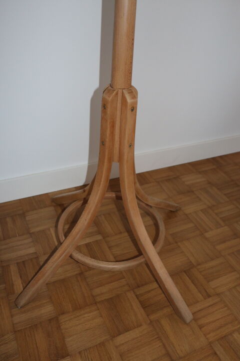 Simple baumann clear parrot coat rack