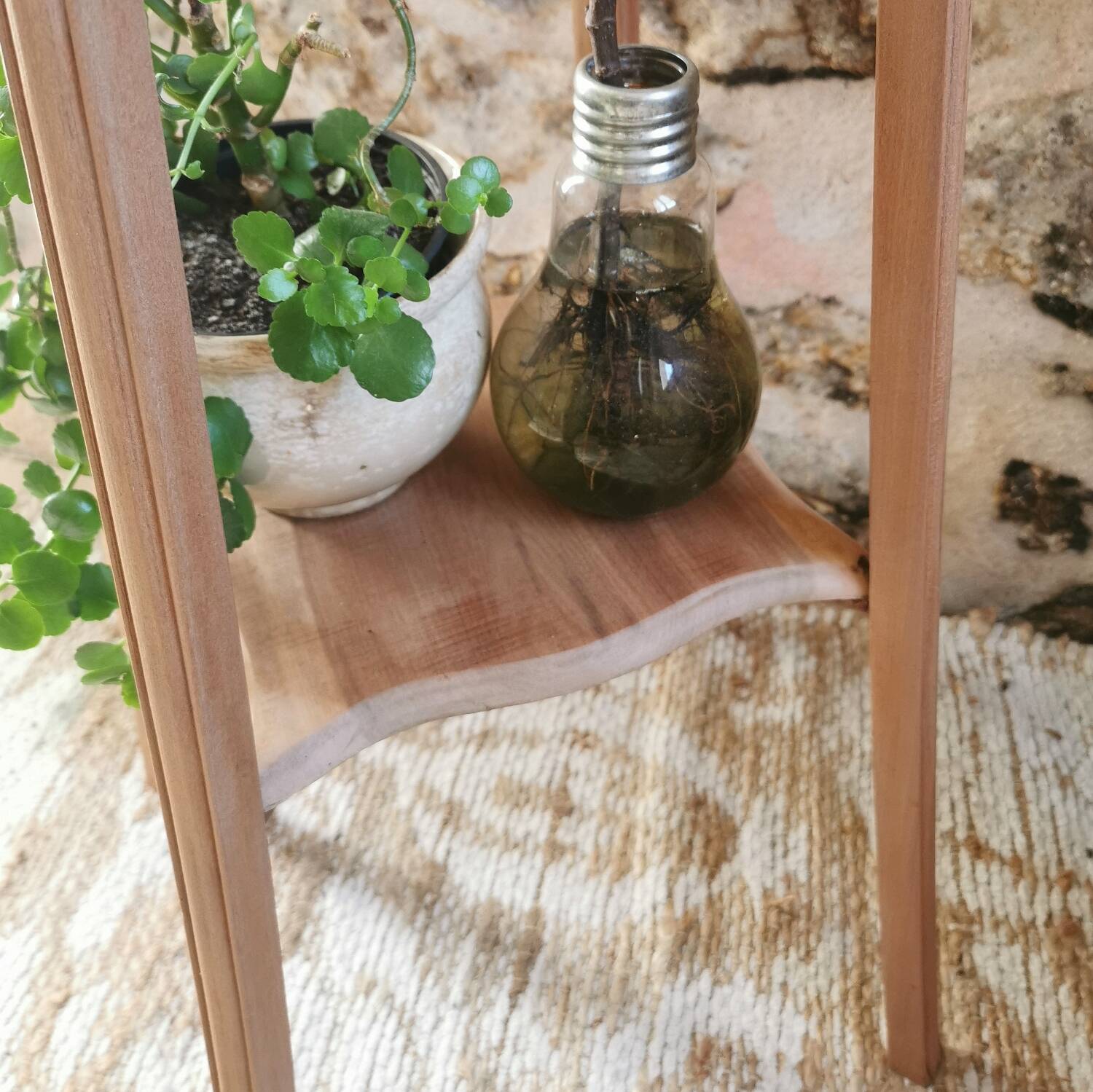 Art Deco tall plant stand