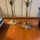 Pair of vintage brass candlesticks