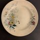 12 old polychrome flat plates Jules Vieillard Bordeaux, 19th century
