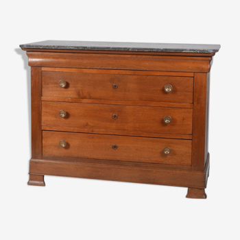 Chest of drawers in oak period late nineteenth century.
